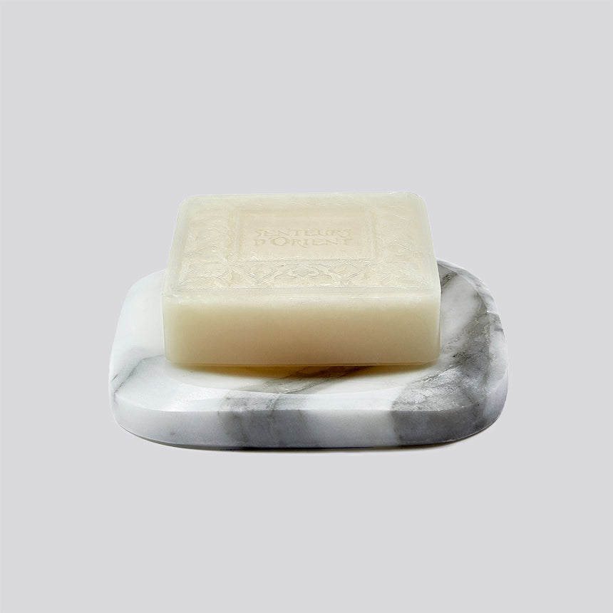 Orange Blossom Ma'amoul Soap with Marble Plate