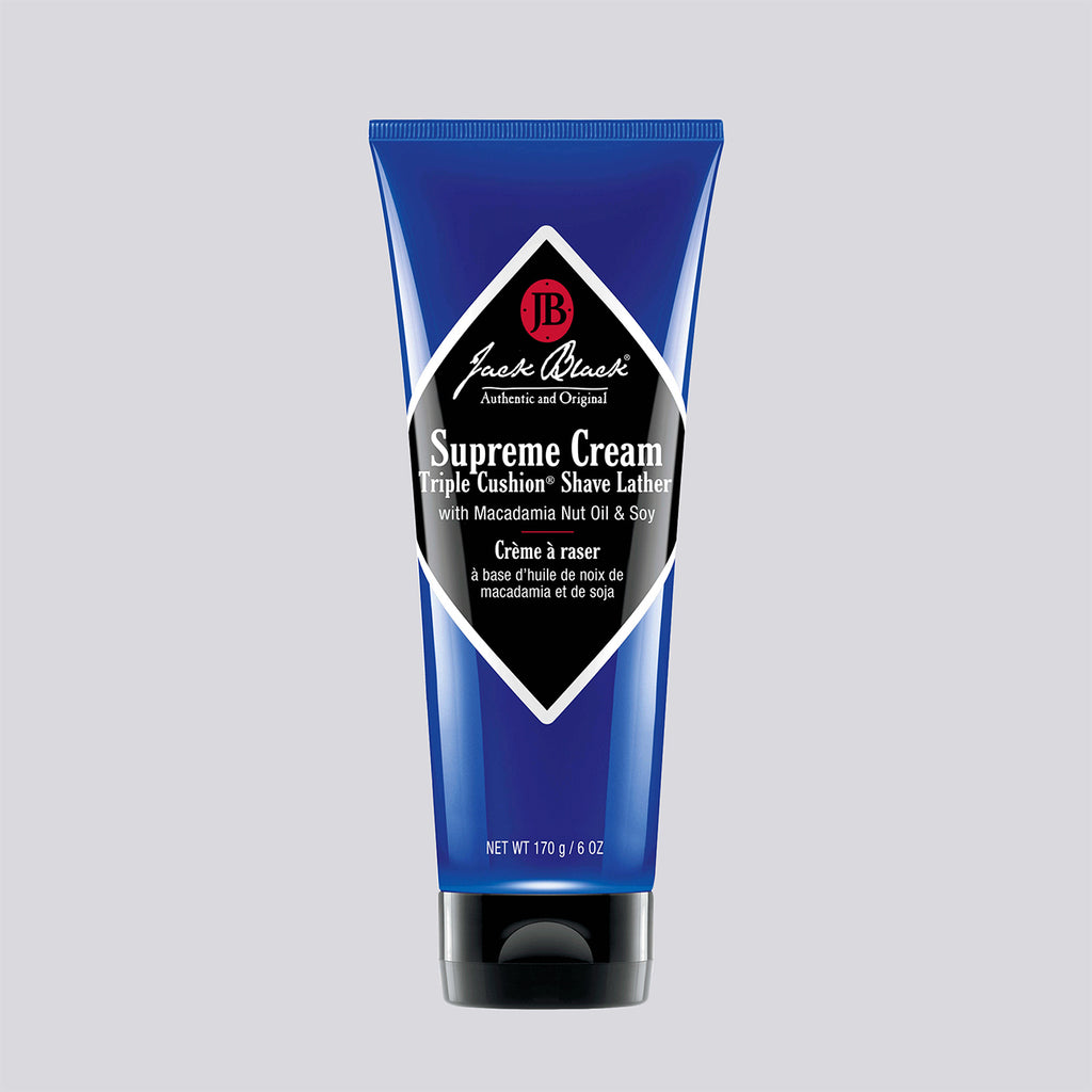 Supreme Cream Triple Cushion® Shave Lather with  Macadamia Nut Oil & Soy
