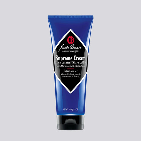 Supreme Cream Triple Cushion® Shave Lather with  Macadamia Nut Oil & Soy