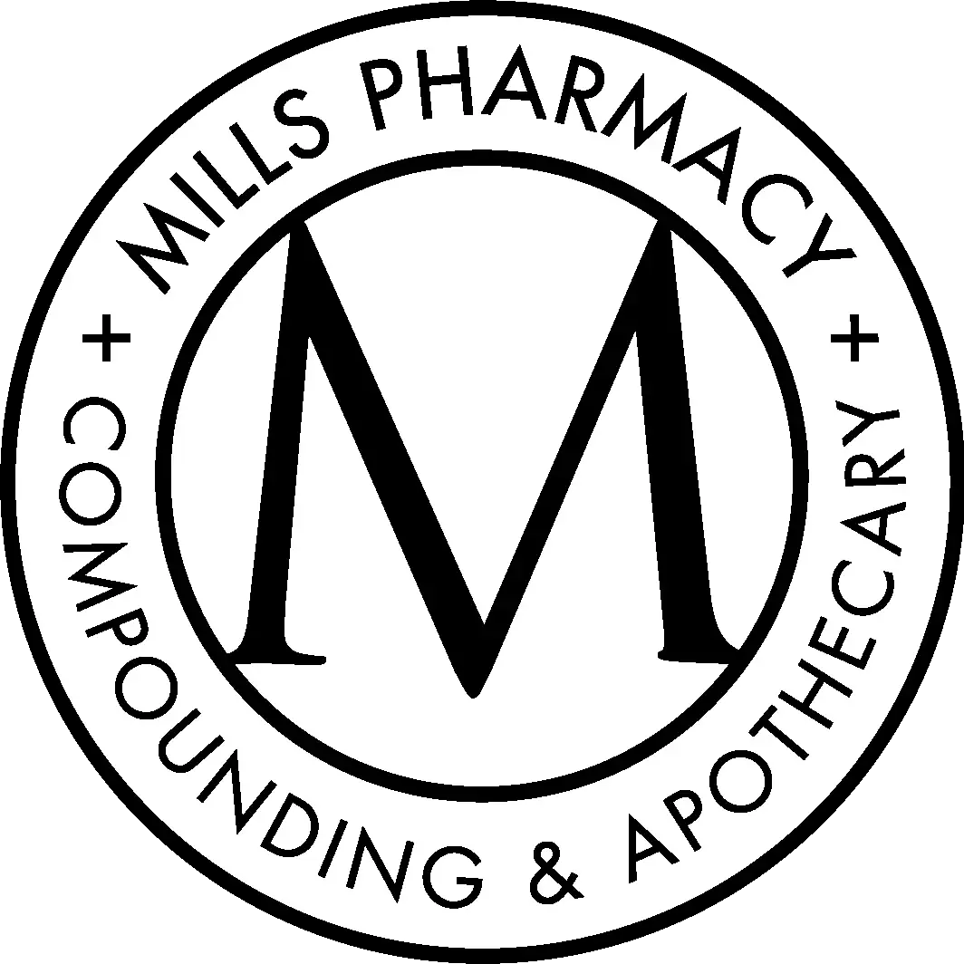 Mills Pharmacy + Compounding & Apothecary logo